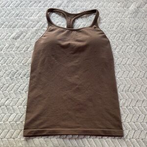 Athleta Chocolate Brown Tank Top Size XS